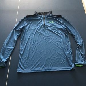 Under armor heat gear. Size Kids XL blue